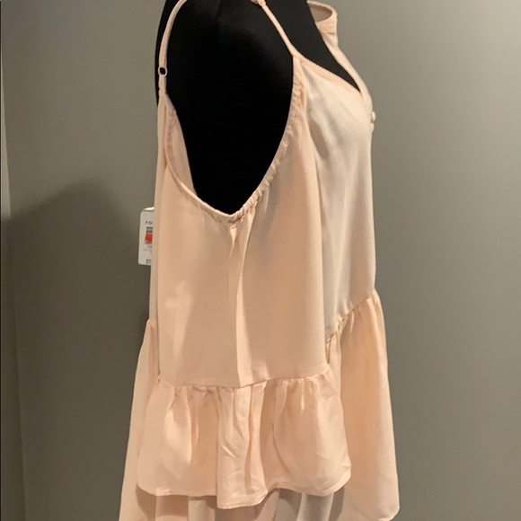 Torrid New cold shoulder light blush blouse - Picture 4 of 5